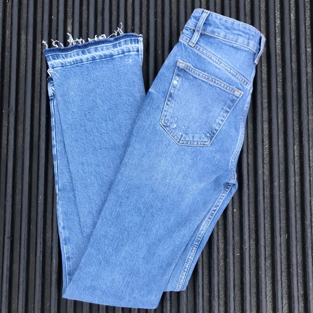 We The Free distressed button fly jeans 24